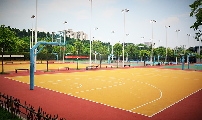 篮球架篮球场厂家平博pinnacle